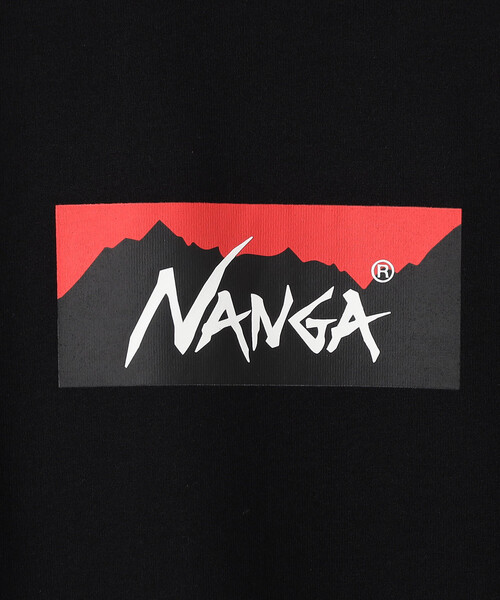 NANGA(ナンガ)の「NANGA/ナンガ ECO HYBRID BOX LOGO L/S TEE(Tシャツ/カットソー・メンズ・ブラック/ホワイト/インディゴブルー・X-LARGE/MEDIUM/LARGE)」の7枚目の写真