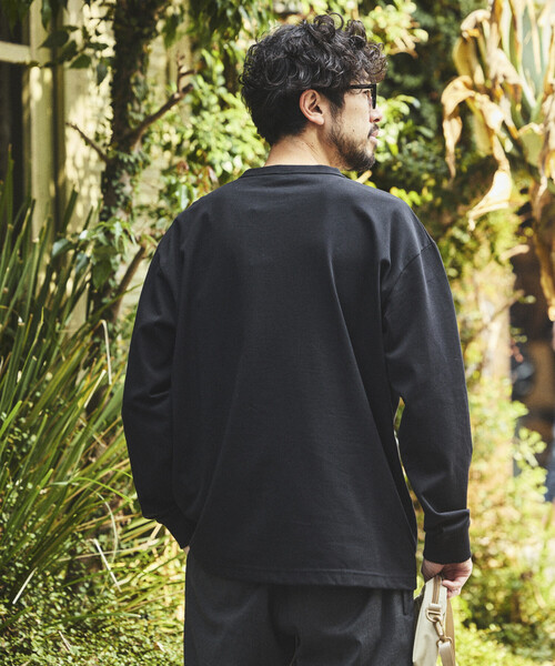 NANGA(ナンガ)の「NANGA/ナンガ ECO HYBRID BOX LOGO L/S TEE(Tシャツ/カットソー・メンズ・ブラック/ホワイト/インディゴブルー・X-LARGE/MEDIUM/LARGE)」の14枚目の写真