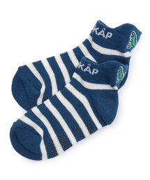 kladskap | 恐竜刺しゅうボーダースニーカーインソックス(ソックス/靴下)