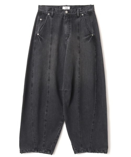 atmos pink（アトモスピンク）の「atmos pink Curve Denim Pants / アトモス ピンク カーブ デニム パンツ（デニムパンツ・レディース・ブルー/ブラック・M/S）」の13枚目の写真