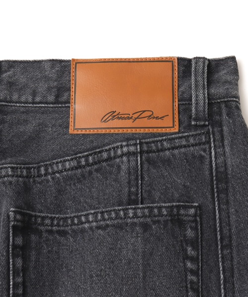 atmos pink（アトモスピンク）の「atmos pink Curve Denim Pants / アトモス ピンク カーブ デニム パンツ（デニムパンツ・レディース・ブルー/ブラック・M/S）」の15枚目の写真