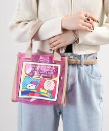 SNOOPY | SNOOPY スヌーピー クリアミニトート ビビットカラー(トートバッグ)