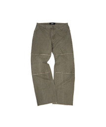 MEA（メア）の「VINTAGE WASHED SEMI-BOOTS CUT PANTS [OLIVE]（その他パンツ）」
