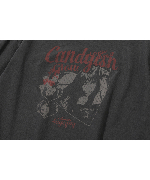 CPGN STUDIO(コンパーニョ)の「キャンディッシュピグメント半袖Tシャツスモークブラック(Tシャツ/カットソー・レディース・その他・MEDIUM/LARGE)」の5枚目の写真