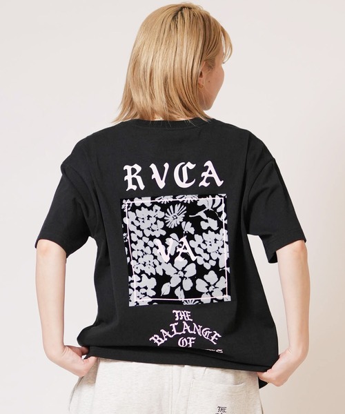 RVCA(ルーカ)の「RVCA/ルーカ レディース 半袖 Tシャツ BG043203(Tシャツ/カットソー・レディース・ブラック/ライトピンク/ホワイト・S/M)」の8枚目の写真