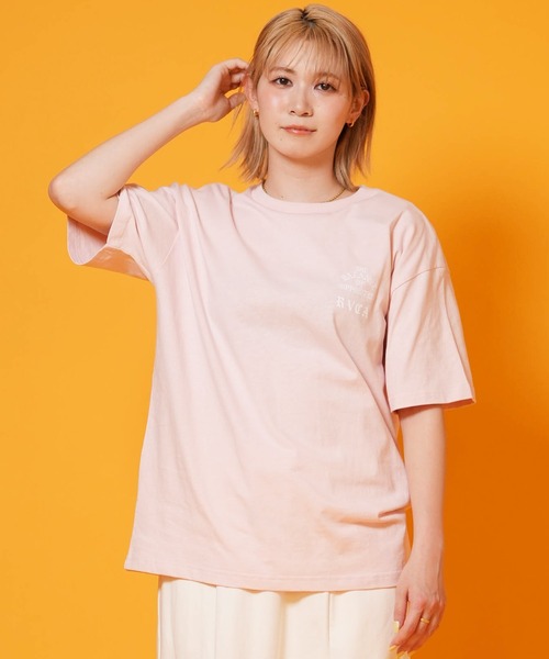 RVCA(ルーカ)の「RVCA/ルーカ レディース 半袖 Tシャツ BG043203(Tシャツ/カットソー・レディース・ブラック/ライトピンク/ホワイト・S/M)」の19枚目の写真