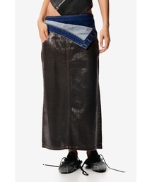 Desigual | 【Desigual×MASHA POPOVA】デニムレイヤード ロングスカート(デニムスカート)