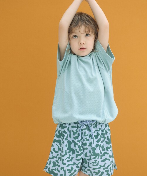 green label relaxing（グリーンレーベルリラクシング）の「ボードショーツ / 水着 / キッズ 100cm-130cm（水着・キッズ・ネイビー/ダークグレー/ライトブルー・130cm/120cm/110cm/100cm）」の10枚目の写真