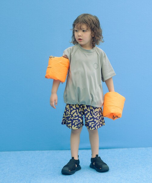green label relaxing（グリーンレーベルリラクシング）の「ボードショーツ / 水着 / キッズ 100cm-130cm（水着・キッズ・ネイビー/ダークグレー/ライトブルー・130cm/120cm/110cm/100cm）」の13枚目の写真