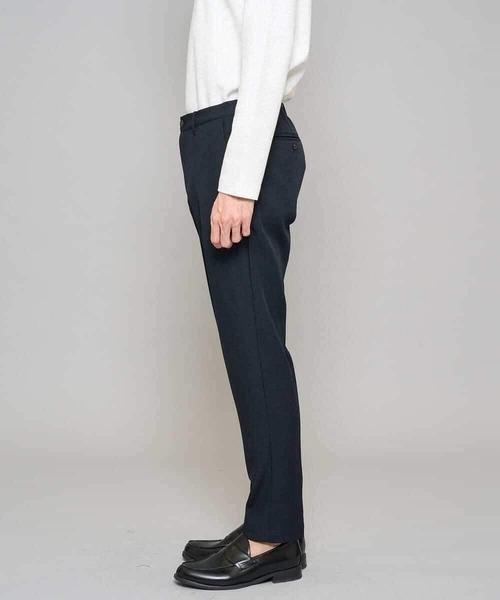 a.v.v(アーヴェヴェ)の「【イージーケア/洗濯機で洗える/ストレッチ】グレンチェックストレッチスマートスラックス(その他パンツ・メンズ・ネイビー・48/50/46)」の3枚目の写真