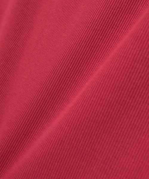 Honeys（ハニーズ）の「【ＵＶカット】ヘンリーネックタンク（タンクトップ・レディース・ブラウン/レッド/オートミール/アイボリー/ブラック・L/M/S）」の9枚目の写真