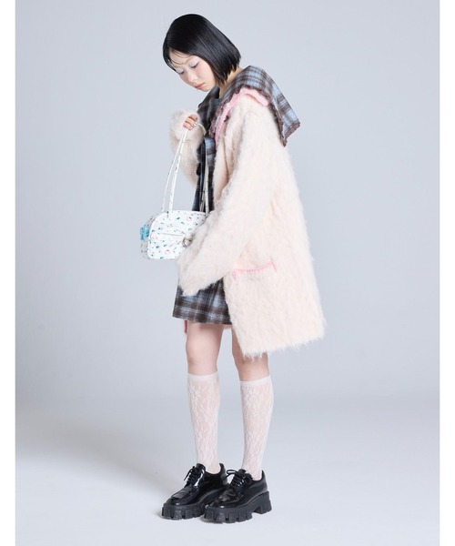 Little sunny bite(リトルサニーバイト)の「【8】【it】【Little Sunny Bite】long cardigan(カーディガン/ボレロ・レディース・ブラック/ブルー/ライトピンク/ピンク・MEDIUM/SMALL)」の12枚目の写真