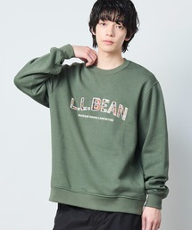 L.L.Bean | エッセンシャル・グラフィック・スウェットシャツ、クルーネック 米国フィット・レギュラー(スウェット)
