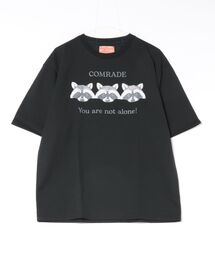 CORISCO（コリスコ）の「フェイスアニマル柄TEE(M1)（Tシャツ/カットソー）」