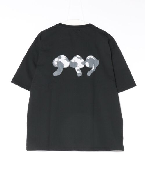 go slow caravan(ゴースローキャラバン)の「フェイスアニマル柄TEE(M1)(Tシャツ/カットソー・メンズ・ブラック系3/ブラック系1/グレー系1/キナリ/オートミール/グレー系3/グレー系2/ホワイト系2/ホワイト系1/ナチュラル/ホワイト系3/ブラック系2・MEDIUM/X-LARGE/LARGE)」の17枚目の写真
