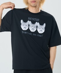 フェイスアニマル柄TEE(M1)