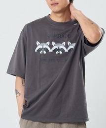 フェイスアニマル柄TEE(M1)