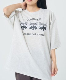 フェイスアニマル柄TEE(M1)