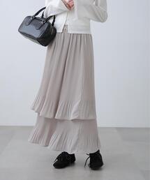 FREE'S MART | 消しプリーツティアードスカート(スカート)