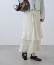 FREE'S MART | 消しプリーツティアードスカート(スカート)