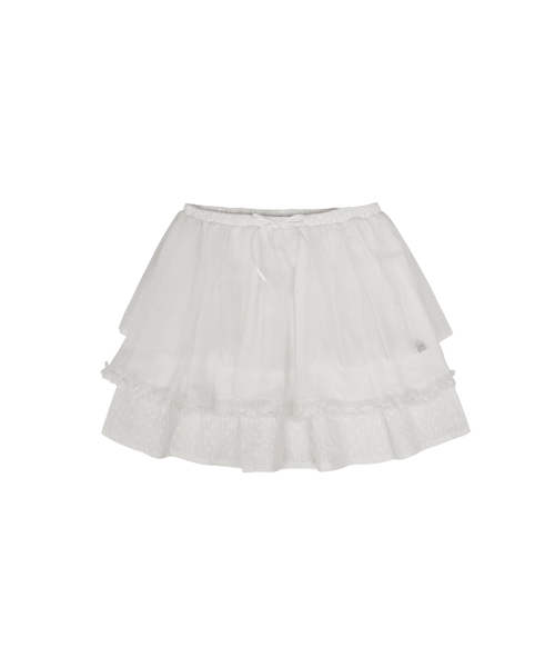 TUOMIO（トゥオミオ）の「EYELET TUTU SKIRT [WHITE]（スカート・レディース・その他・F）」の2枚目の写真