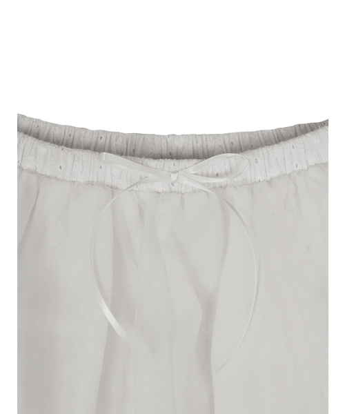 TUOMIO（トゥオミオ）の「EYELET TUTU SKIRT [WHITE]（スカート・レディース・その他・F）」の4枚目の写真