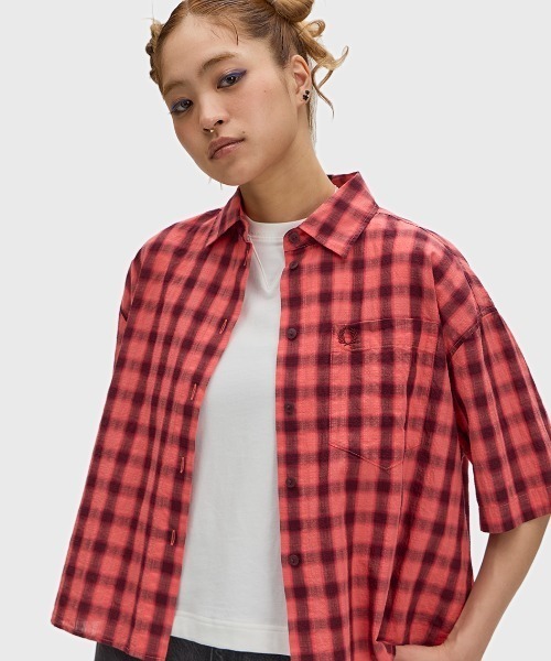 FRED PERRY｜フレッドペリーのシャツ/ブラウス（ピンク/桃色系）通販