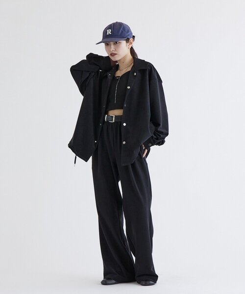 Lui's（ルイス）の「コードピケイージーパンツ（その他パンツ・メンズ・ブラック/カーキ・S/M）」の16枚目の写真