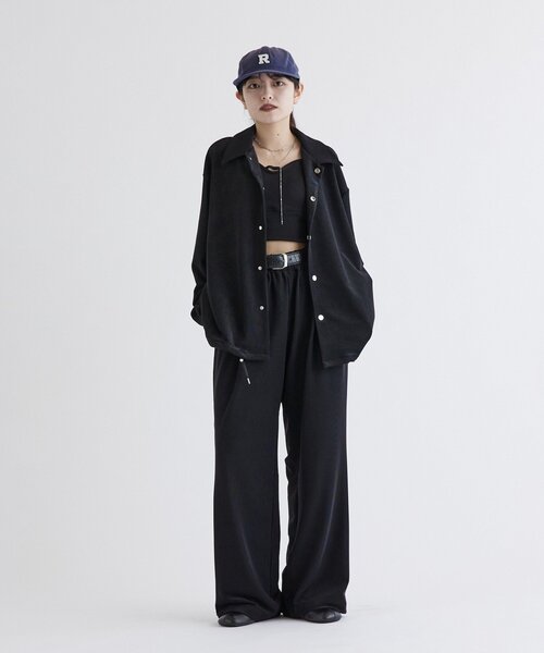 Lui's（ルイス）の「コードピケイージーパンツ（その他パンツ・メンズ・ブラック/カーキ・S/M）」の17枚目の写真