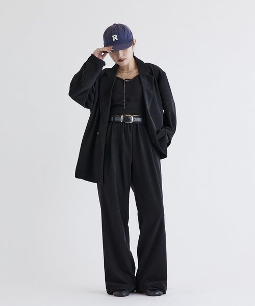 Lui's（ルイス）の「コードピケイージーパンツ（その他パンツ・メンズ・ブラック/カーキ・S/M）」の18枚目の写真