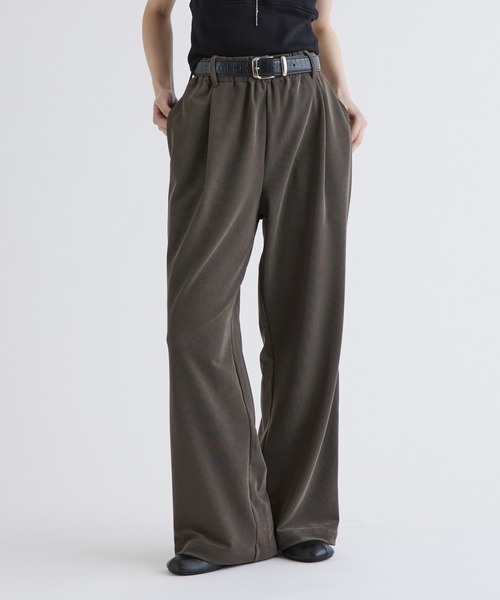 Lui's（ルイス）の「コードピケイージーパンツ（その他パンツ・メンズ・ブラック/カーキ・S/M）」の9枚目の写真