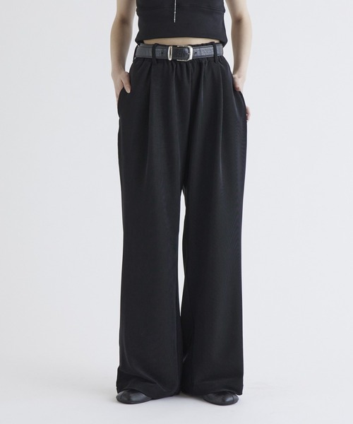 Lui's（ルイス）の「コードピケイージーパンツ（その他パンツ・メンズ・ブラック/カーキ・S/M）」の3枚目の写真