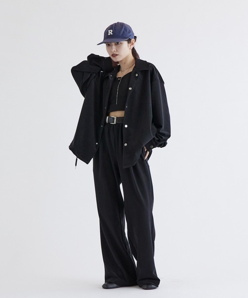 Lui's（ルイス）の「コードピケイージーパンツ（その他パンツ・メンズ・ブラック/カーキ・S/M）」の7枚目の写真