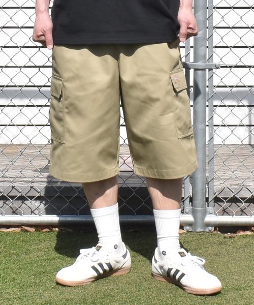 Dickies（ディッキーズ）の「【ムラサキスポーツ限定】Dickies/ディッキーズ ハーフパンツ ショートパンツ EASY CARGO SHORTS DY0009（その他パンツ・メンズ・ブラック/チャコールグレー/カーキブラウン/カモフラージュ/ストーン・L/M）」の4枚目の写真