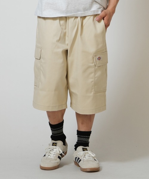Dickies（ディッキーズ）の「【ムラサキスポーツ限定】Dickies/ディッキーズ ハーフパンツ ショートパンツ EASY CARGO SHORTS DY0009（その他パンツ・メンズ・ブラック/チャコールグレー/カーキブラウン/カモフラージュ/ストーン・L/M）」の7枚目の写真