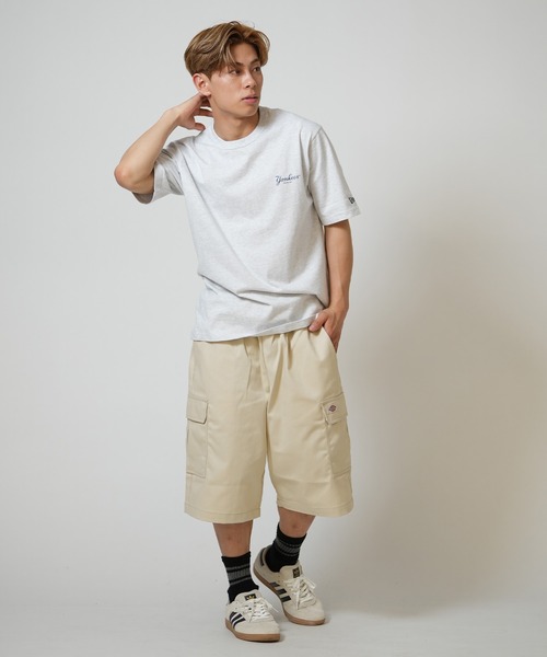 Dickies（ディッキーズ）の「【ムラサキスポーツ限定】Dickies/ディッキーズ ハーフパンツ ショートパンツ EASY CARGO SHORTS DY0009（その他パンツ・メンズ・ブラック/チャコールグレー/カーキブラウン/カモフラージュ/ストーン・L/M）」の9枚目の写真