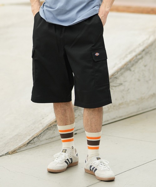Dickies（ディッキーズ）の「【ムラサキスポーツ限定】Dickies/ディッキーズ ハーフパンツ ショートパンツ EASY CARGO SHORTS DY0009（その他パンツ・メンズ・ブラック/チャコールグレー/カーキブラウン/カモフラージュ/ストーン・L/M）」の12枚目の写真