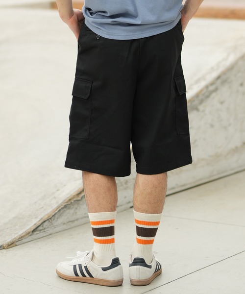 Dickies（ディッキーズ）の「【ムラサキスポーツ限定】Dickies/ディッキーズ ハーフパンツ ショートパンツ EASY CARGO SHORTS DY0009（その他パンツ・メンズ・ブラック/チャコールグレー/カーキブラウン/カモフラージュ/ストーン・L/M）」の13枚目の写真