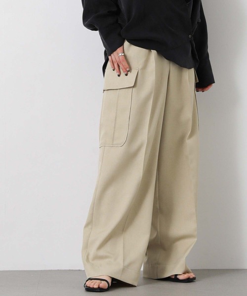 Gready Brilliant(グレディブリリアン)の「ツイルカーゴパンツ(その他パンツ・レディース・カーキ/ベージュ・38/36)」の1枚目の写真