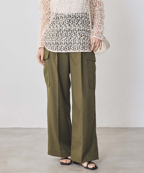 Gready Brilliant(グレディブリリアン)の「ツイルカーゴパンツ(その他パンツ・レディース・カーキ/ベージュ・38/36)」の15枚目の写真