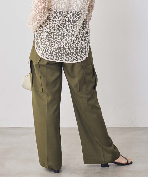 Gready Brilliant(グレディブリリアン)の「ツイルカーゴパンツ(その他パンツ・レディース・カーキ/ベージュ・38/36)」の13枚目の写真