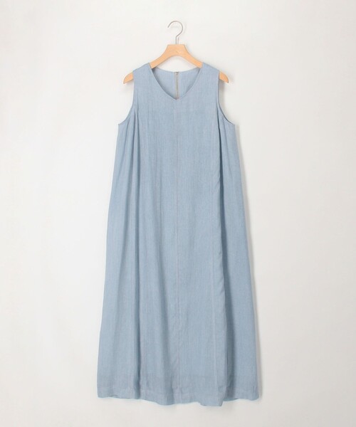 MICO COULIER（ミコクリエ）の「シアーデニムパネルワンピース（ワンピース・レディース・チャコールグレー/ネイビー/サックスブルー・38）」の20枚目の写真