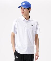 New Balance Golf（ニューバランスゴルフ）の「ストライプゼブラ 半袖 カラーシャツ (MENS)（その他）」