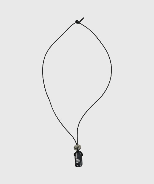 CREDONA(クレドナ)の「STONE PENDANT NECKLACE/ストーンペンダントネックレス(ネックレス・レディース・ブラック・FREE)」の7枚目の写真