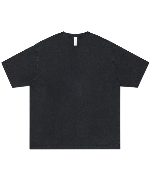 NOMANUAL(NOMANUAL)の「APPLIQUE T-SHIRT - WASHED BLACK(Tシャツ/カットソー・レディース・その他・MEDIUM/LARGE/SMALL)」の4枚目の写真