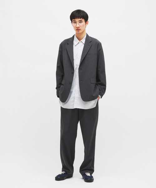 JOURNAL STANDARD（ジャーナルスタンダード）の「EVALET / エバレット ST イージースラックス "セットアップ着用可能"（スラックス・メンズ・ブラック系その他/カーキ/ネイビー・LARGE/MEDIUM/SMALL）」の4枚目の写真