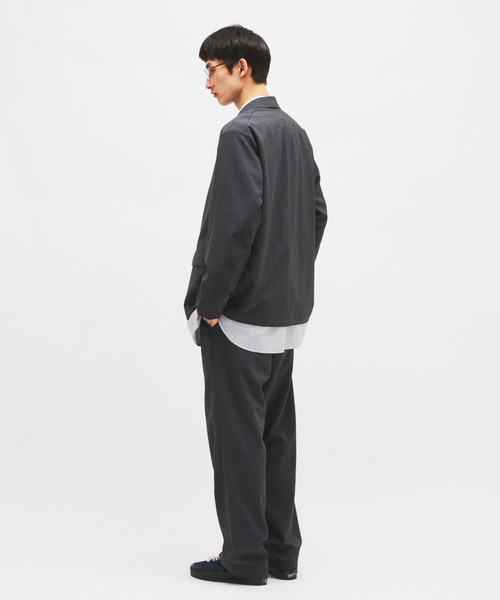 JOURNAL STANDARD（ジャーナルスタンダード）の「EVALET / エバレット ST イージースラックス "セットアップ着用可能"（スラックス・メンズ・ブラック系その他/カーキ/ネイビー・LARGE/MEDIUM/SMALL）」の6枚目の写真