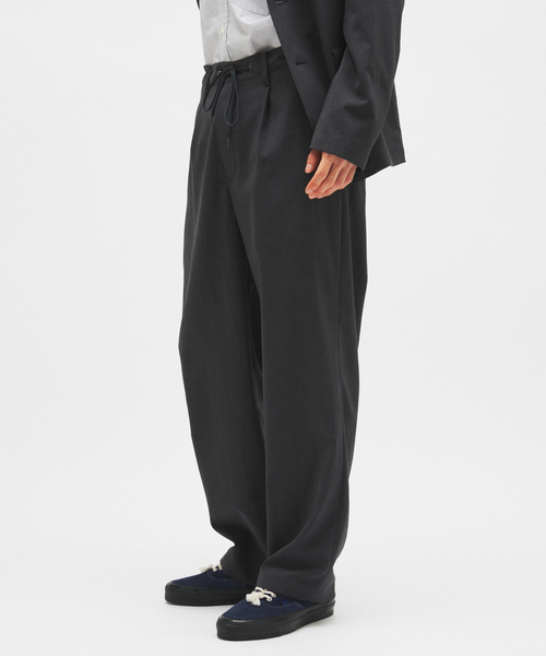 JOURNAL STANDARD（ジャーナルスタンダード）の「EVALET / エバレット ST イージースラックス "セットアップ着用可能"（スラックス・メンズ・ブラック系その他/カーキ/ネイビー・LARGE/MEDIUM/SMALL）」の10枚目の写真