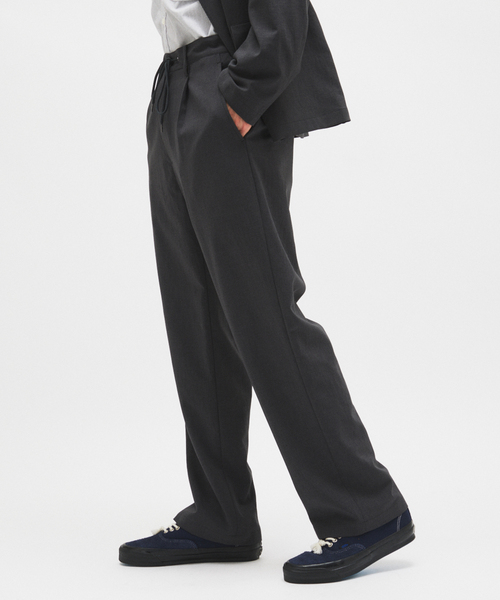 JOURNAL STANDARD（ジャーナルスタンダード）の「EVALET / エバレット ST イージースラックス "セットアップ着用可能"（スラックス・メンズ・ブラック系その他/カーキ/ネイビー・LARGE/MEDIUM/SMALL）」の11枚目の写真