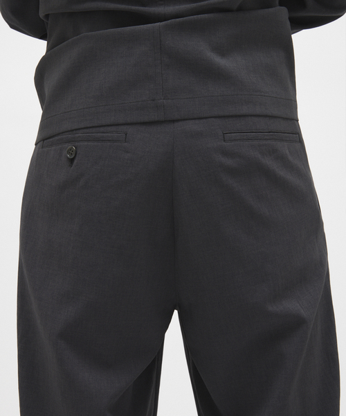 JOURNAL STANDARD（ジャーナルスタンダード）の「EVALET / エバレット ST イージースラックス "セットアップ着用可能"（スラックス・メンズ・ブラック系その他/カーキ/ネイビー・LARGE/MEDIUM/SMALL）」の14枚目の写真